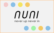 Never up Never in(カップに届かないボールは絶対に入らない)がコンセプト！NUNI(ヌニ)