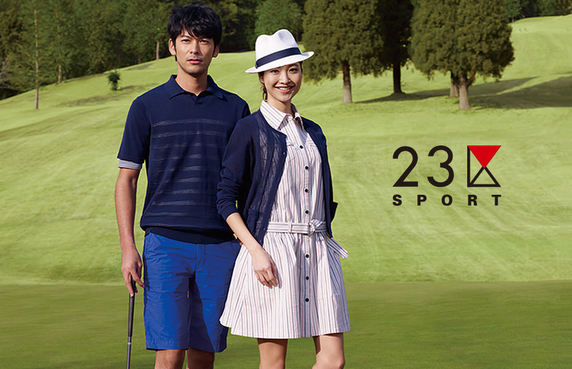 23区　ゴルフウェア　メンズファッション